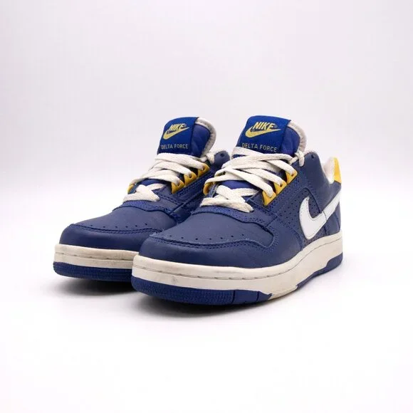 Nike Women's Skateboarding Shoe Delta Force Low 'Sport Royal Sunnyside' Size 7.5 - Picture 4 of 14